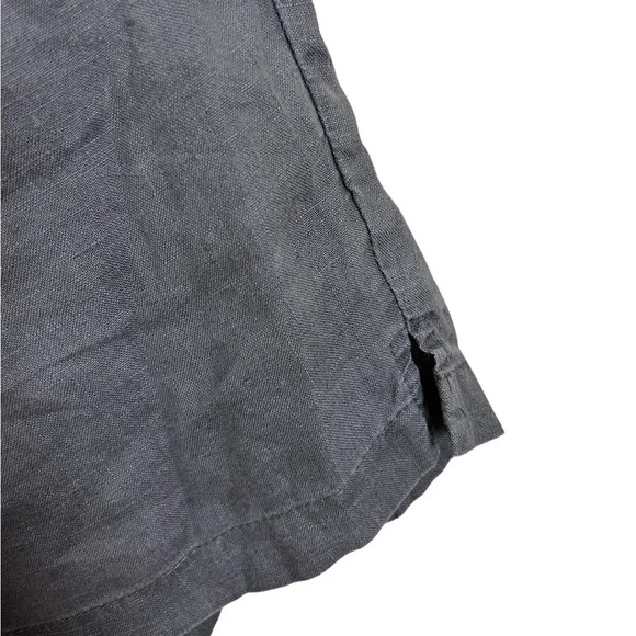 Ellen Tracy • Gray Linen Shorts - Picture 5 of 7